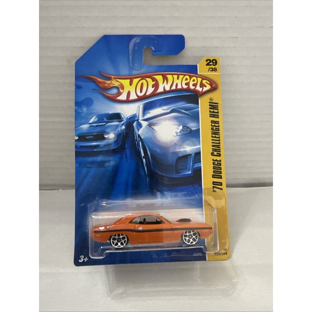 1970 '70 DODGE CHALLENGER HEMI ORANGE HOT WHEELS 2006 FIRST EDITIONS # 29/38